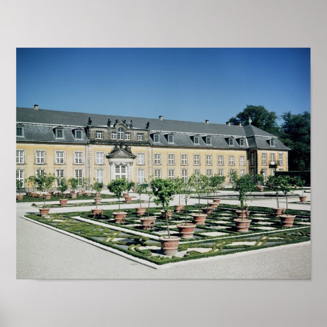 View of the orangery of the Herrenhausen Poster (Front)