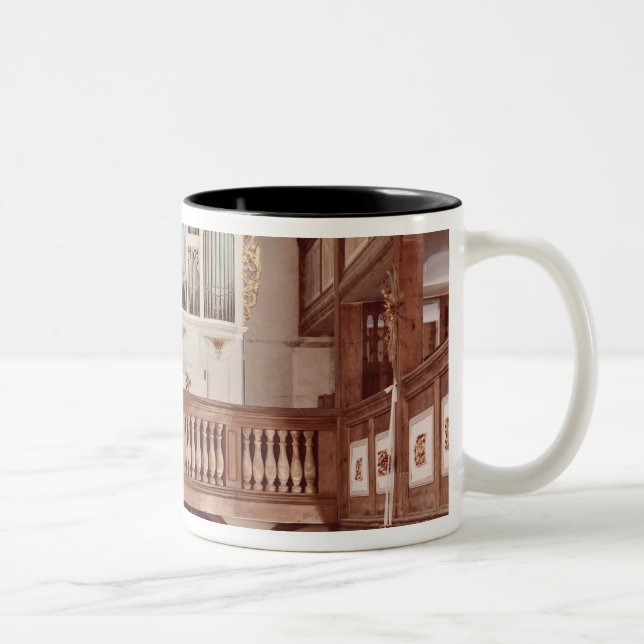 View of the Organ Two-Tone Coffee Mug (Right)