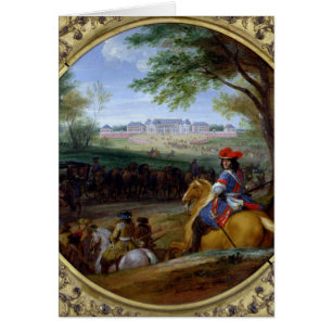 View of the Palace of Versailles in 1669