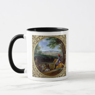 View of the Palace of Versailles in 1669 Mug