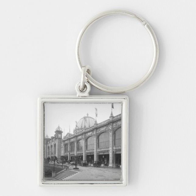 View of the Palais des Beaux-arts Key Ring (Front)