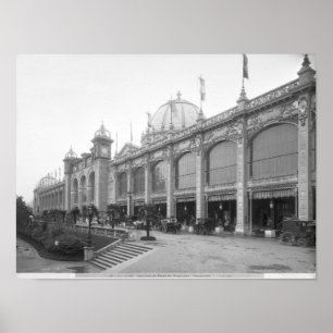 View of the Palais des Beaux-arts Poster
