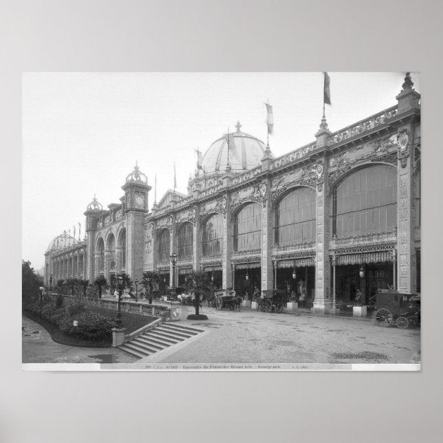 View of the Palais des Beaux-arts Poster (Front)