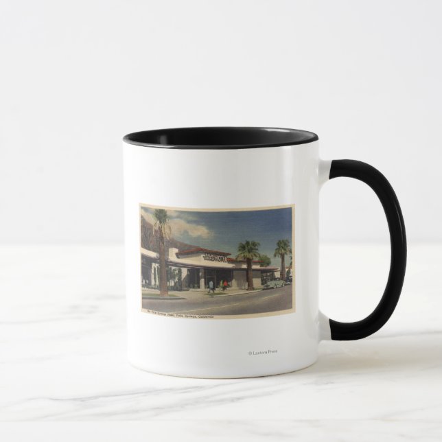 View of the Palm Springs Hotel Mug (Right)