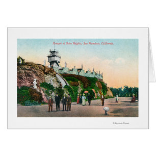 View of the Parapet at Sutro Heights # 2