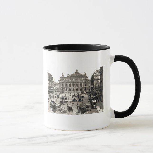 View of the Paris Opera House, 1890-99 Mug (Right)