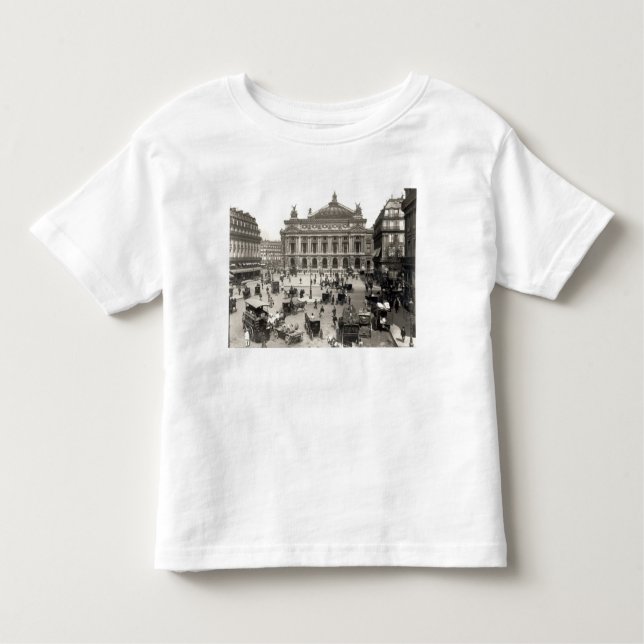 View of the Paris Opera House, 1890-99 Toddler T-Shirt (Front)