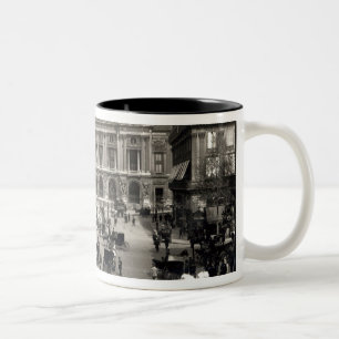 View of the Paris Opera House, 1890-99 Two-Tone Coffee Mug