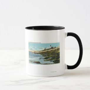 View of the Pemaquid Lighthouse Mug