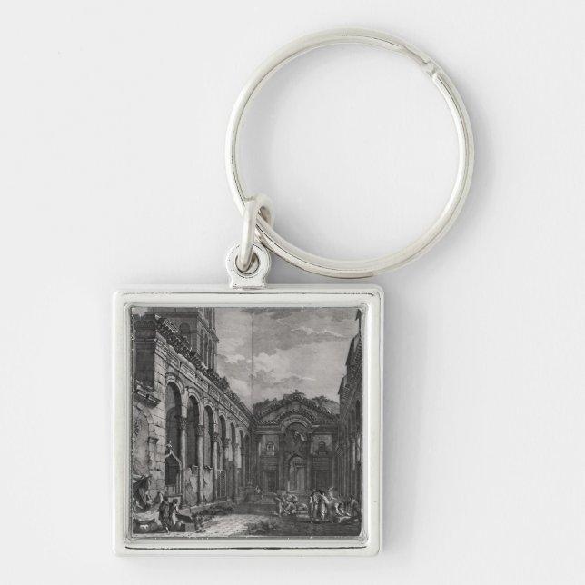View of the peristyle of the palace of key ring (Front)