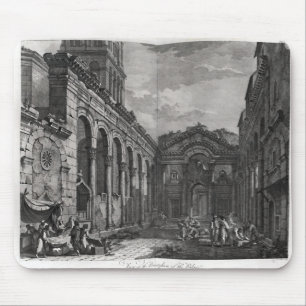View of the peristyle of the palace of mouse pad