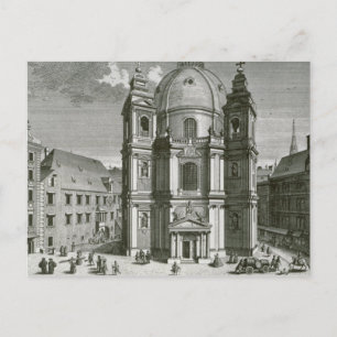 View of the Peterskirche Postcard