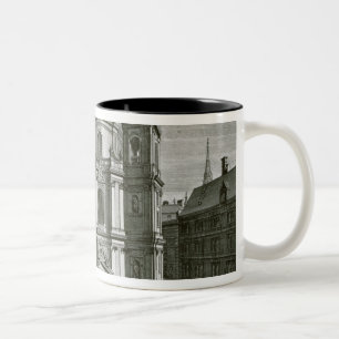View of the Peterskirche Two-Tone Coffee Mug