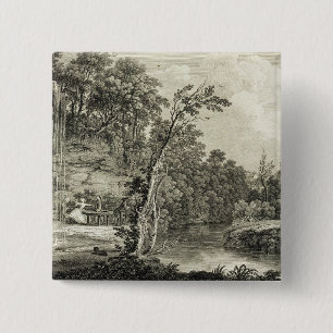View of the Petrifying Spring commonly called the 15 Cm Square Badge