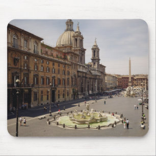 View of the piazza mouse pad
