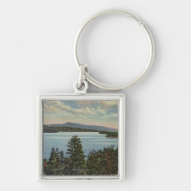 View of the Pine Clad Shores of Lake Key Ring (Front)