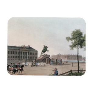 View of the Place of Peter the Great and the Senat Magnet