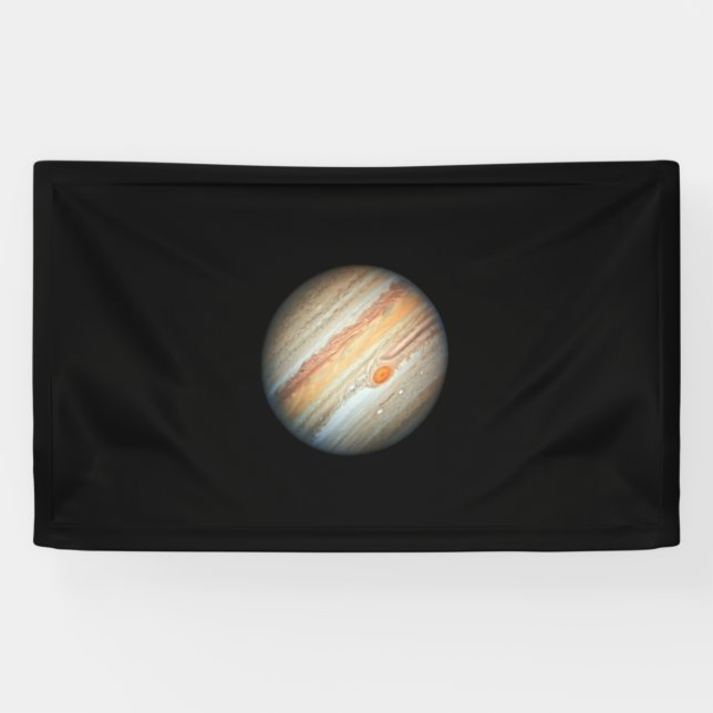View of the Planet Jupiter (Hubble Telescope) Banner (Horizontal)