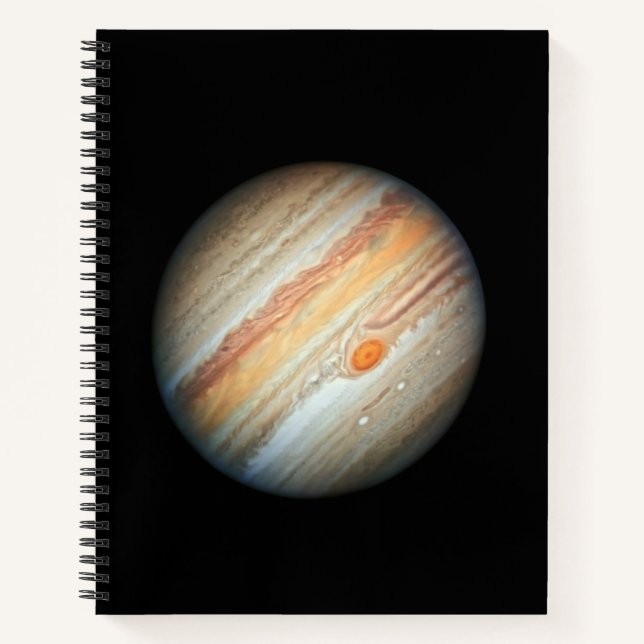 View of the Planet Jupiter (Hubble Telescope) Notebook (Front)