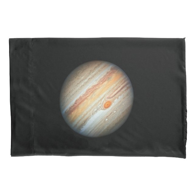 View of the Planet Jupiter (Hubble Telescope) Pillowcase (Front)
