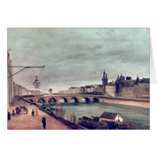 View of the Pont au Change from Quai de