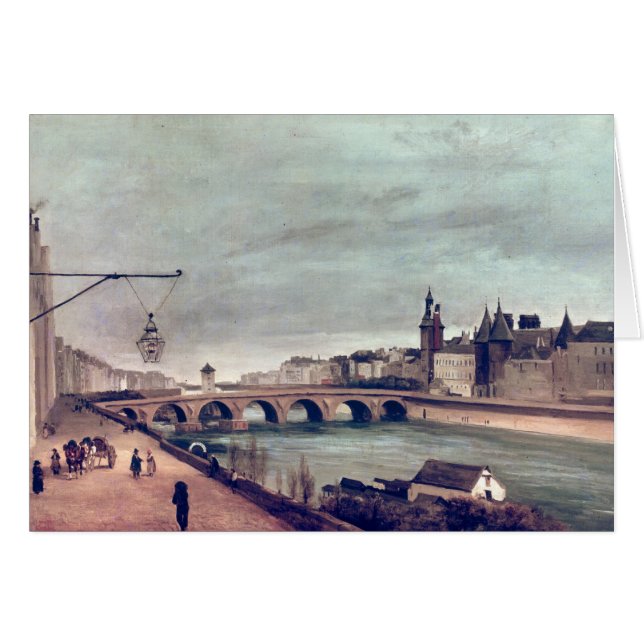 View of the Pont au Change from Quai de (Front Horizontal)