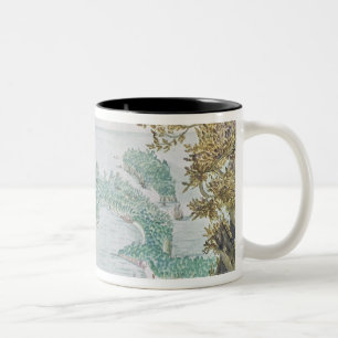 View of the Port of Acapulco Two-Tone Coffee Mug