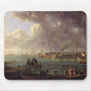 View of the Port of Lorient Mouse Pad