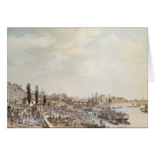 View of the Port Saint-Paul, Paris, 1782