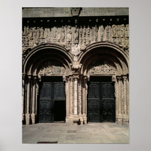 View of the Portico de las Platerias Poster