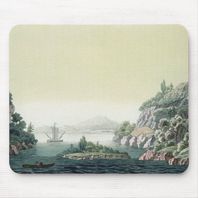 View of the Potomac river near Mount Vernon (colou Mouse Pad (Front)