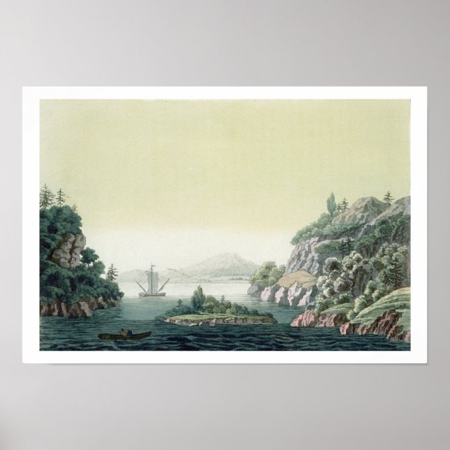 View of the Potomac river near Mount Vernon (colou Poster (Front)
