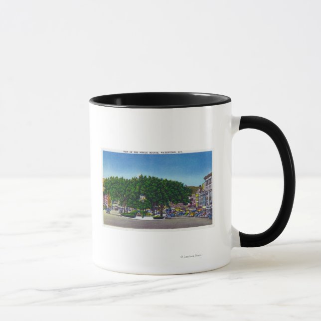 View of the Public Square # 2 Mug (Right)