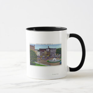 View of the Public Square Fountain Mug