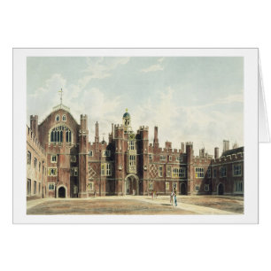 View of the Quadrangle at Hampton Court Palace fro