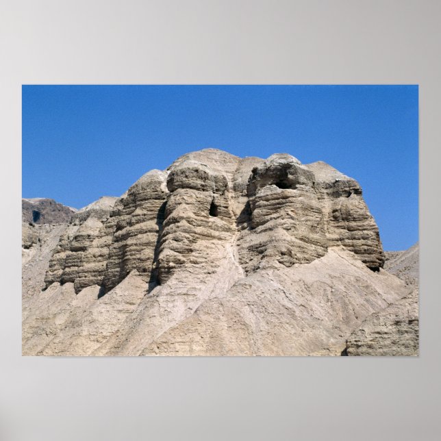 View of the Qumran Caves Poster (Front)