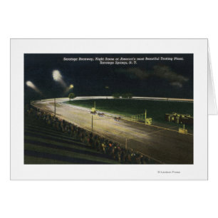 View of the Raceway at Night