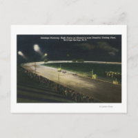 View of the Raceway at Night