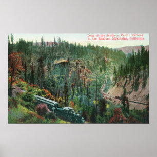 View of the Railroad Loop Poster