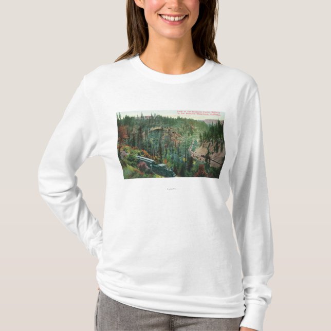 View of the Railroad Loop T-Shirt (Front)