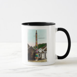 View of the Raven TotempoleWrangell, AK Mug