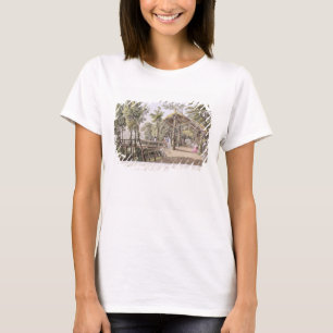 View of the Reisenberg Gardens near the city of Vi T-Shirt