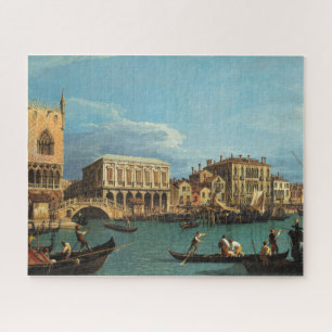 View of the Riva degli Schiavoni Venice Jigsaw Puzzle