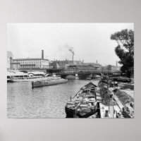 View of the River Spree, Berlin, c.1910