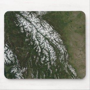 View of the Rocky Mountains Mouse Pad