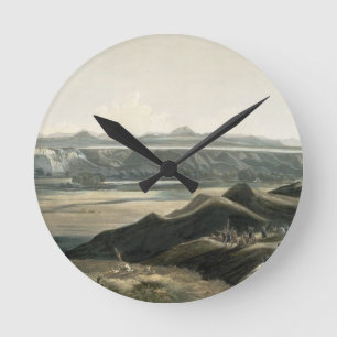 View of the Rocky Mountains, plate 44 from Volume Round Clock