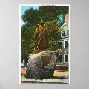 View of the Roger Conant Statue Poster