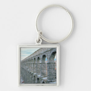 View of the Roman Aqueduct probably dating Key Ring