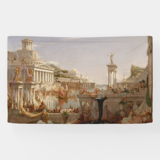 View of the Roman Empire (Consummation of Empire) Banner (Horizontal)