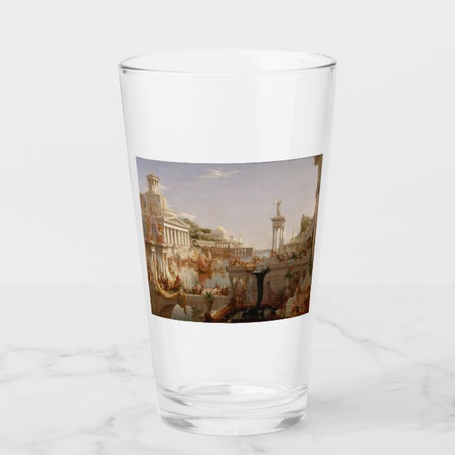 View of the Roman Empire (Consummation of Empire) Glass (Front)